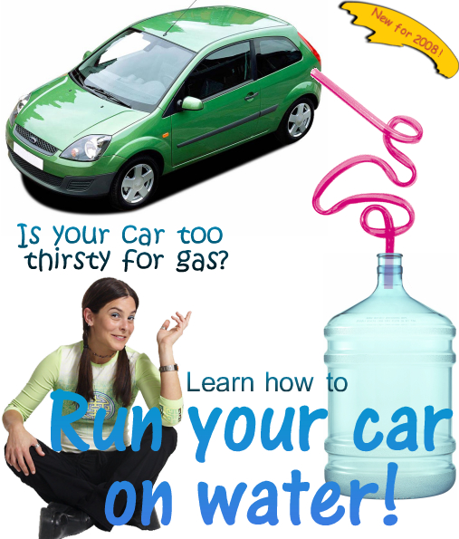 Run Your Car On Water Plans