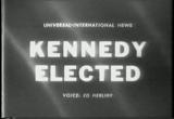 John F Kennedy JFK elected