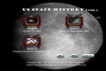 Space Exploration, US Space Program old movie 