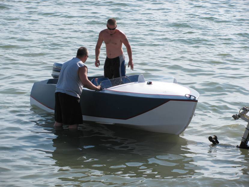 Homemade Paddle Boat