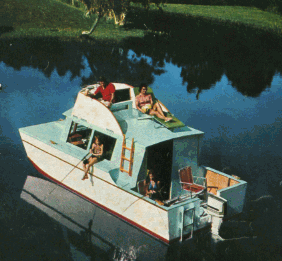 Houseboat boat plans