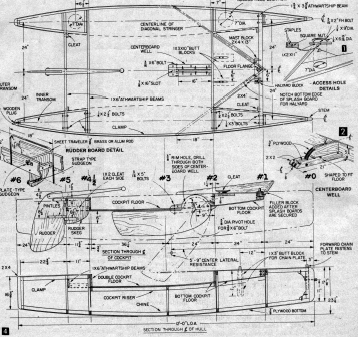 13-foot sailboat. As a one design, class, or general-purpose sailboat 