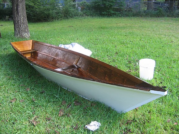 Row and Sail Dory - Rowboat that can be sailed. Here are some customer ...