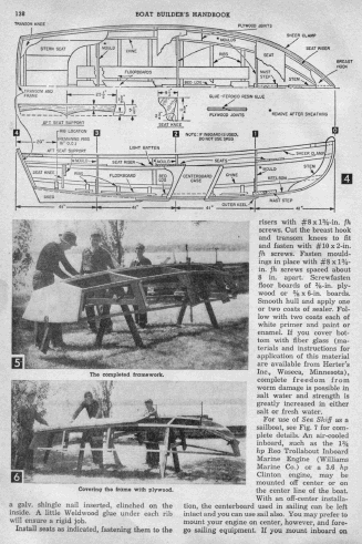 BOAT PLANS, HOW TO BUILD A FISHING BOAT, ROWBOAT, vintage boat plans