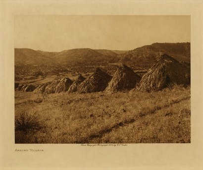Edward Curtis American Indian Art Sample Plains