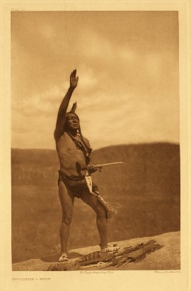 Edward Curtis American Indian Art Sample Indian Chief