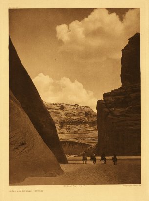 Edward Curtis American Indian Art Sample Canyon