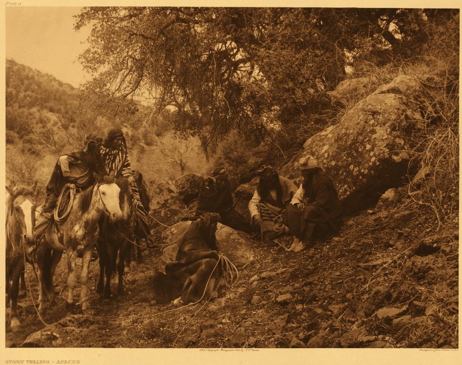 Edward Curtis American Indian Art Sample Indian Hill