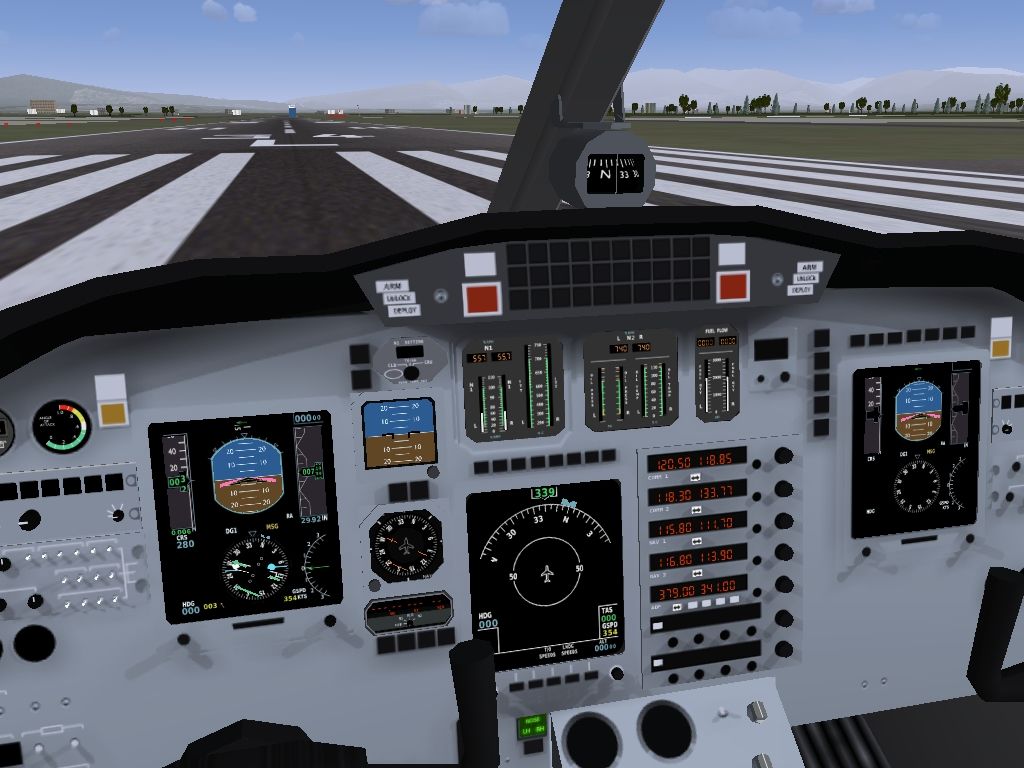 flightgear scenery database