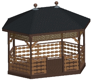 10x16 Hexagon Gazebo Plan