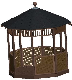 10 ft Octagon Gazebo Plan