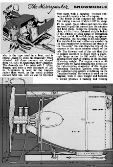 Wood Snowmobile Plans