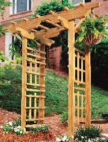 Wood Arbor Plans