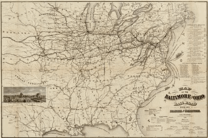 Historical Railroad Map Collection