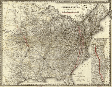 Historical Railroad Map Collection