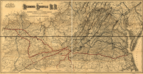 Historical Railroad Map Collection
