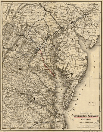 Historical Railroad Map Collection