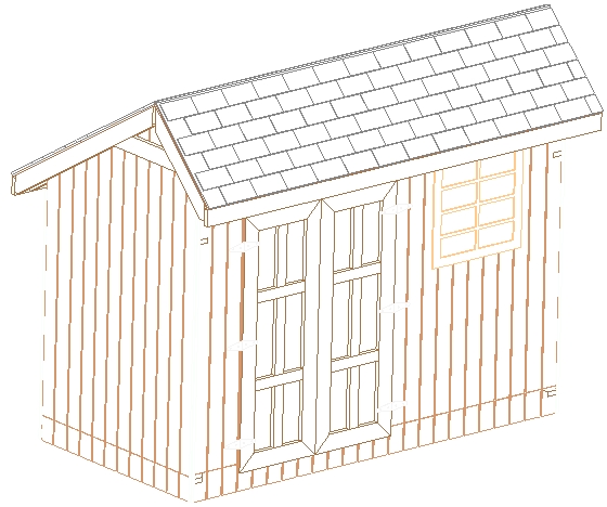 Storage Shed Plans 10X12