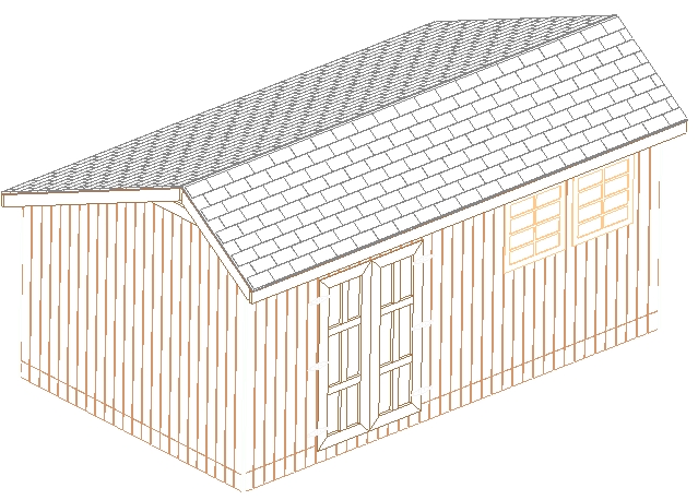 Free Saltbox Shed Plans 10X12