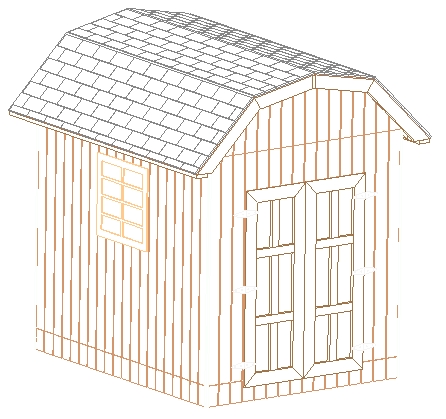 10x12 Saltbox Storage Shed 26 Barn Plans Build Your Own